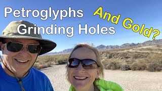 Petroglyphs and Grinding Holes Quartzsite Arizona