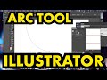 How To Arc Tool In Illustrator For Beginners