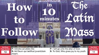 How to Follow the Latin Mass in 10 Minutes - Low Mass