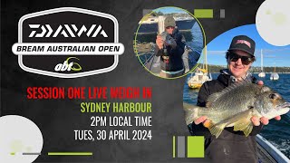 2024 Daiwa BREAM Australian Open | Day 1 LIVE Weigh In