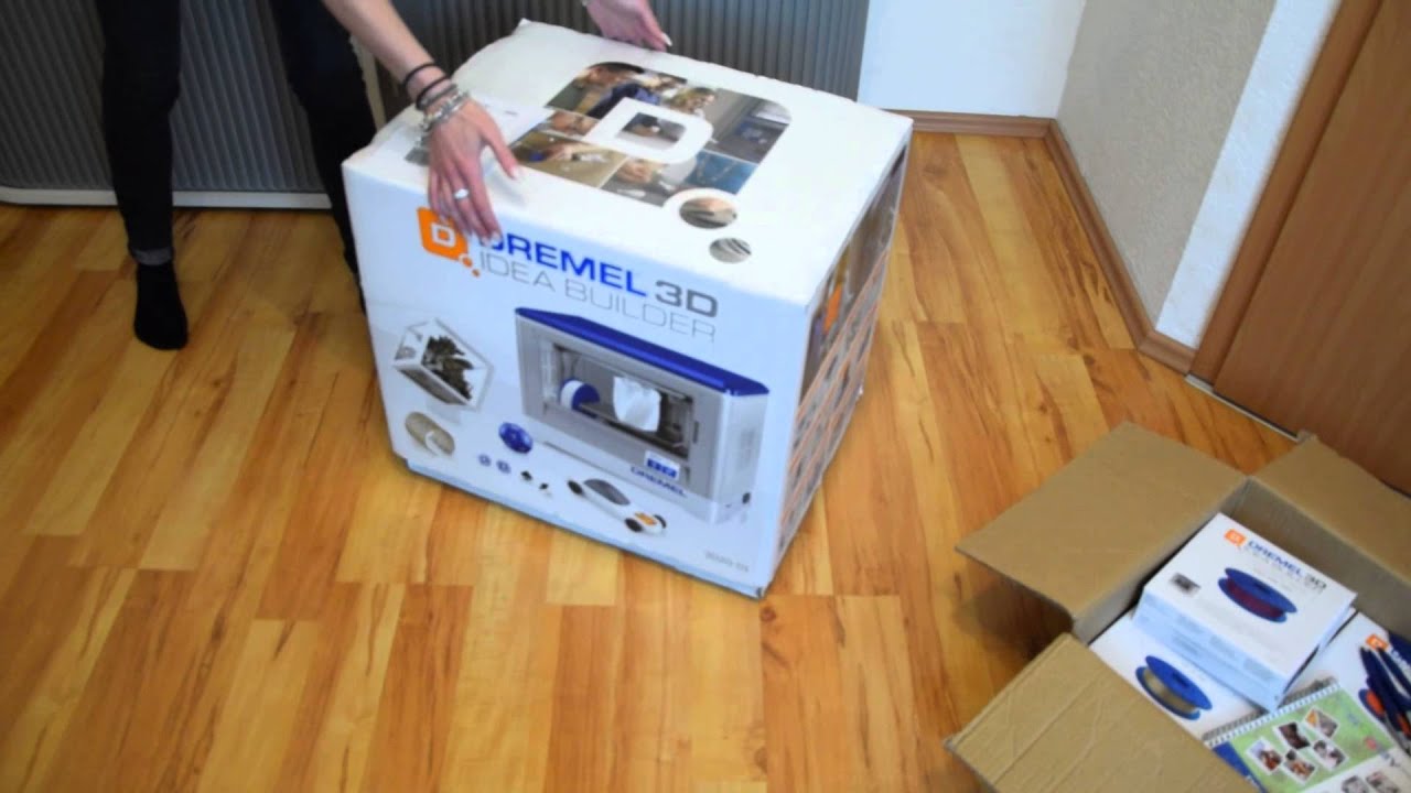 Dremel 3D Idea Builder Unboxing | Trends der Zukunft - YouTube