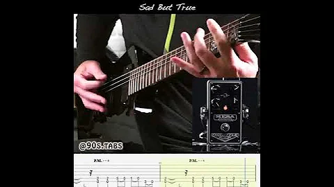 Metallica - Sad But True Guitar Tab Lesson -  Guitar Tabs Daily