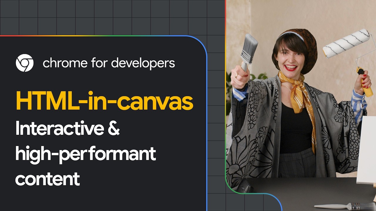 HTML-in-canvas: Where interactive content and high performance graphics meet