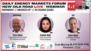 LIVE NOW! Daily Energy Markets Forum Webinar screenshot 2