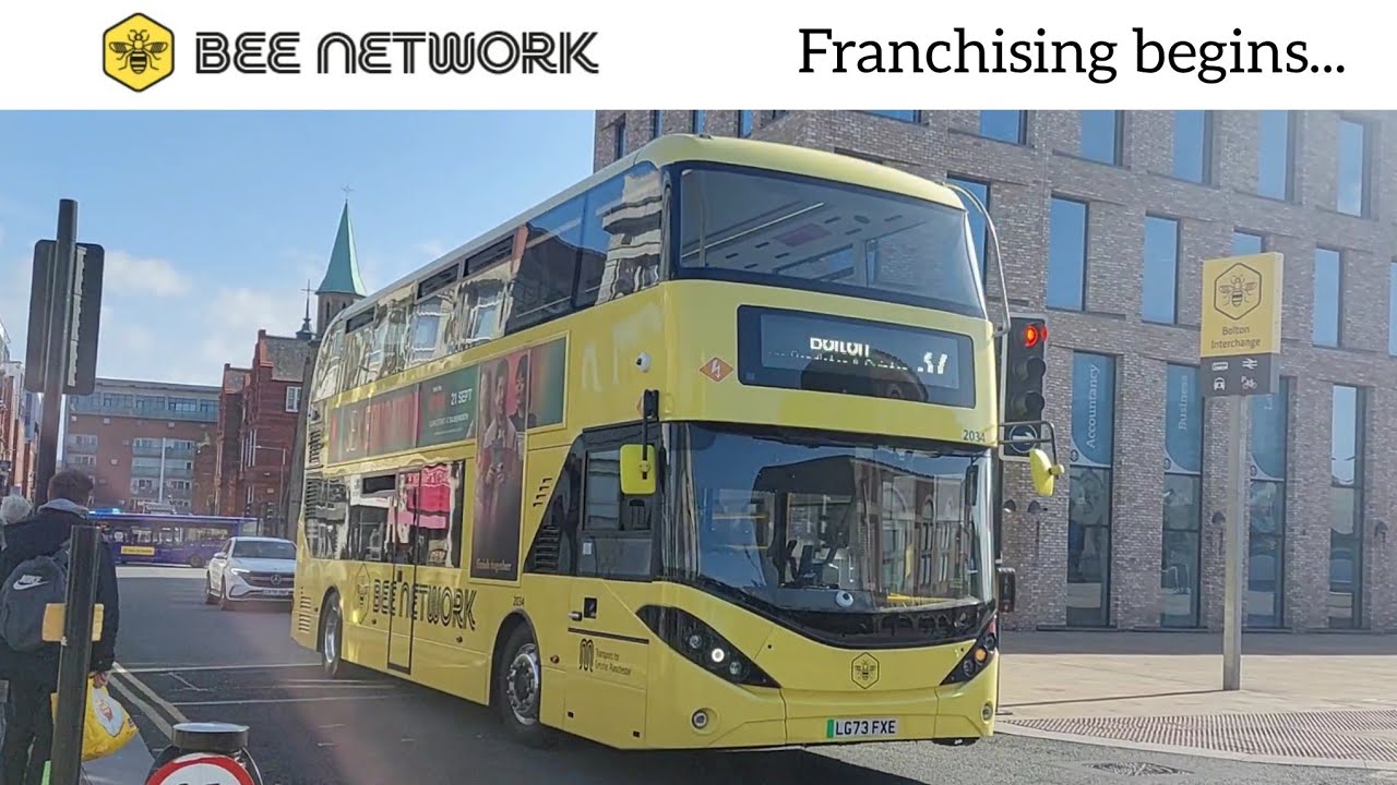 Buses in Bolton: 25/09/2023 🐝