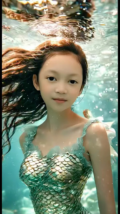 KHAIRANA JADI MERMAID CANTIK BANGET😍 #trending #shorts