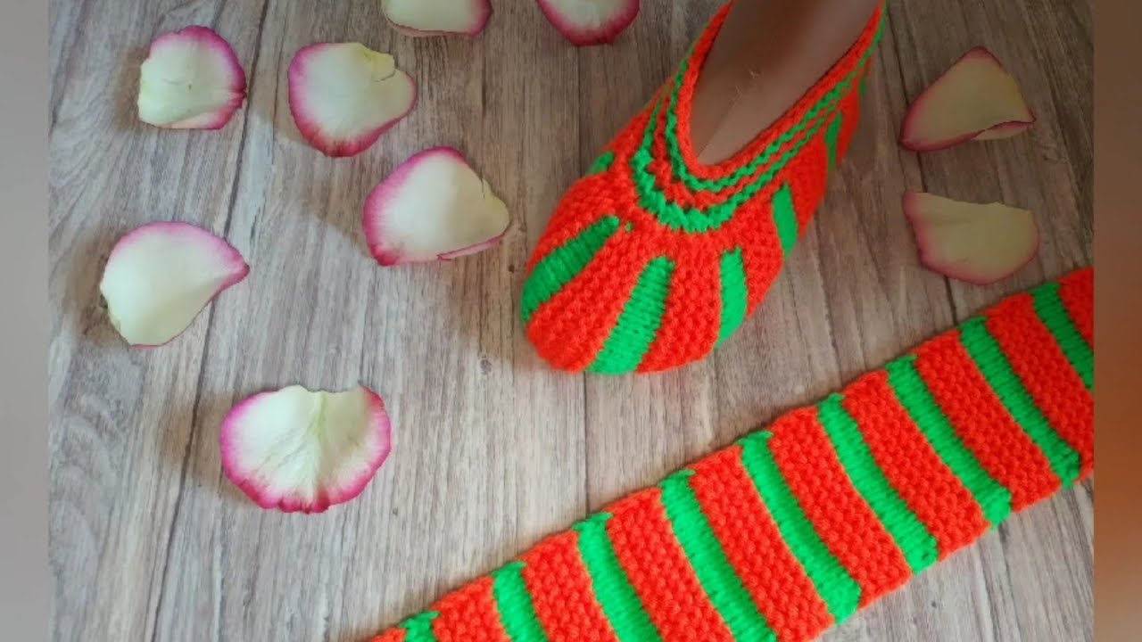 Быстро и УДОБНО вязать следки из прямоугольника💥