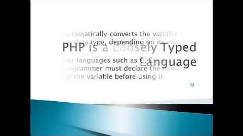 Cs310 loosely Typed  PHP in hindi/urdu part 13