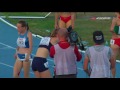 2016 Дарья Вдовиченко, эстафета, финал чемпионата Европы U18 Тбилиси