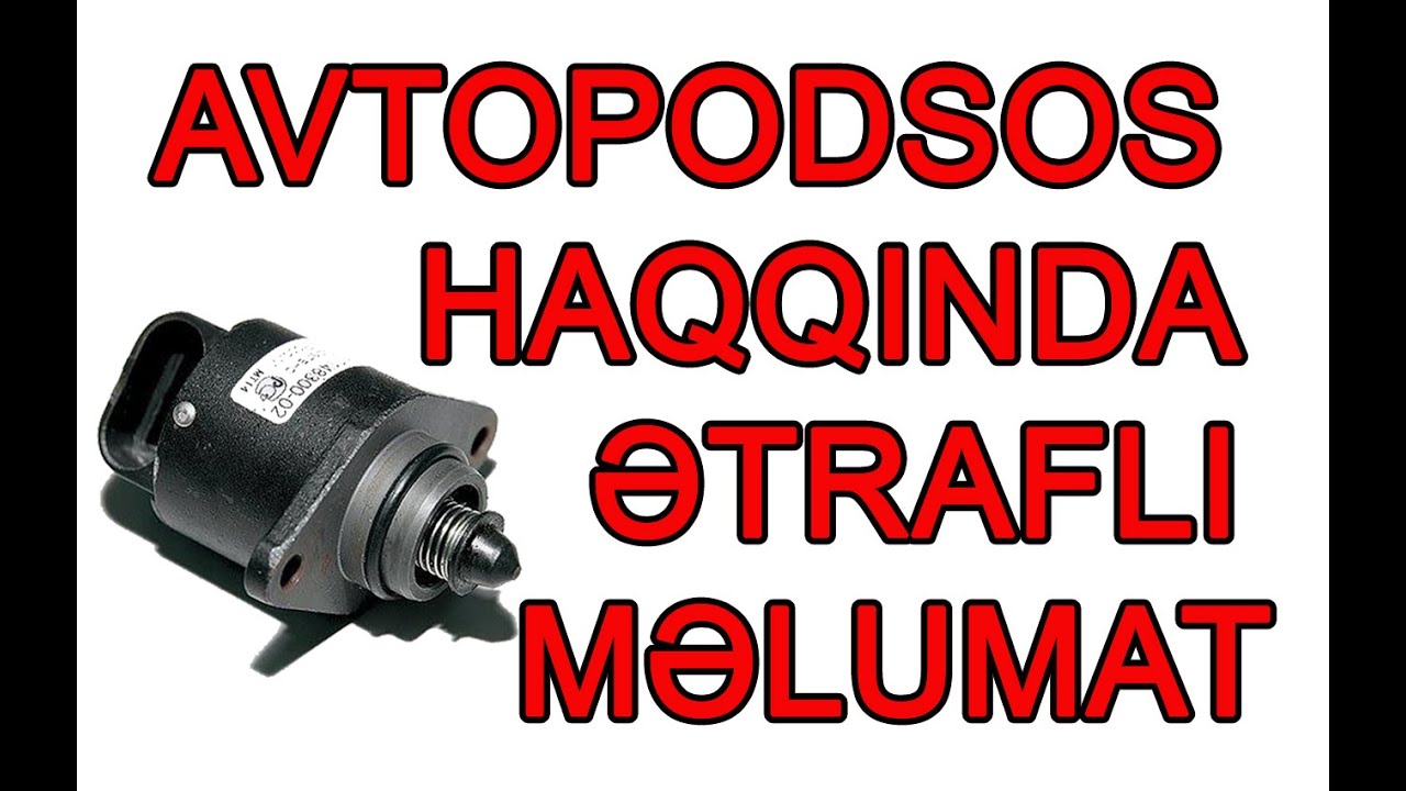 Avtopodsos haqında ətraflı məlumat. (HD)