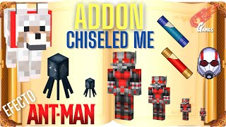 🐜🧬ADDON CHISELED ME 🐜🧬para Minecraft Pe / Bedrock | EFECTO ANTMAN (Actualizado) screenshot 3