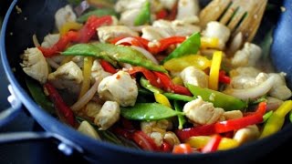 Spicy Szechuan Chicken Stir Fry