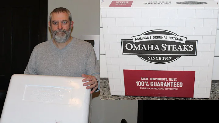 Omaha Steaks Box Opening December 2022