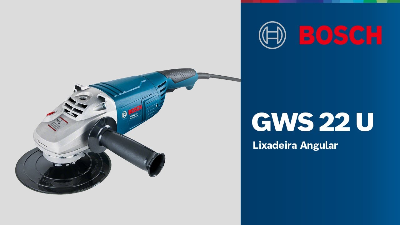 Lixadeira Angular Bosch GWS 22 U 2200W 7 Pol - Diafer