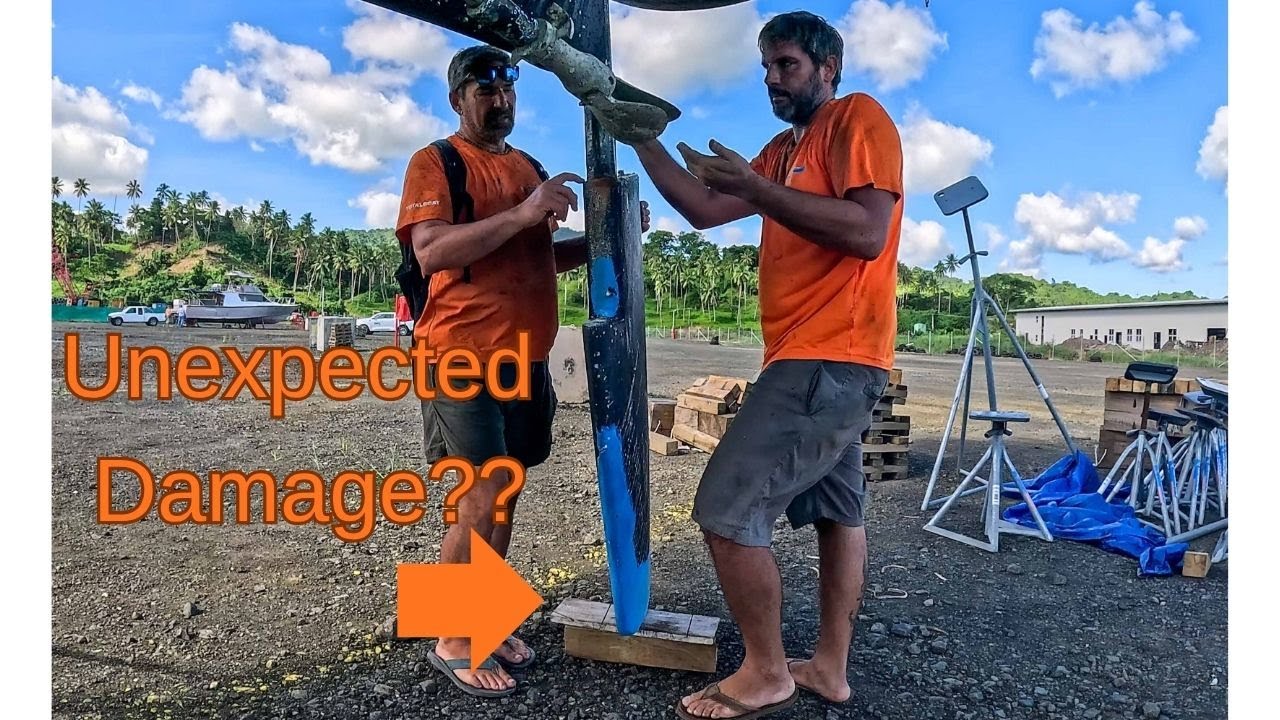 Episode 3: Haul Out After Hitting the Reef – How Bad Is the Damage? Rudder Trouble Again?!