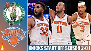 🚨 What The Knicks Just Did To The Celtics is CRAZY ...