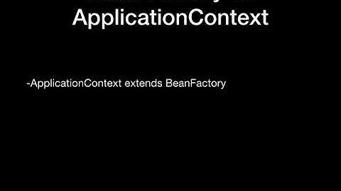 SPRING INTERVIEW QUESTIONS Bean factory vs Application Context