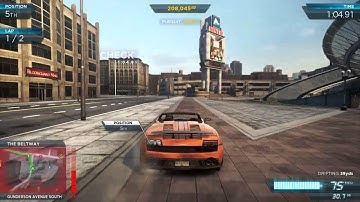 NEED FOR SPEED MOST WANTED HD 6670,SETTINGS ON HIGH.