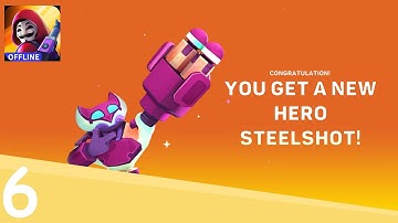 Heroes Strike - 3v3 Moba & Battle Royale - Offline Gameplay Walkthrough (Android) - Part 6