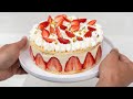 🍓 RECETTE FACILE ET INRATABLE DU FRAISIER MAISON 🍓