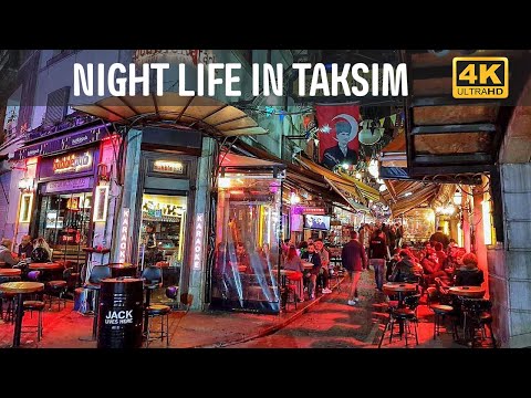 How Taksim Nightlife was in 2019 | Istanbul Streets | Turkey Travel