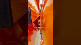 HGL10614 orange hydraulic drop deck trailer by Drop Deck Direct