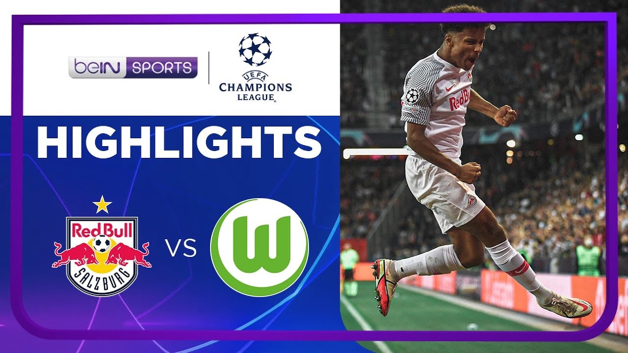 FC Red Bull Salzburg 3-1 VfL Wolfsburg | Champions League 21/22 Match Highlights