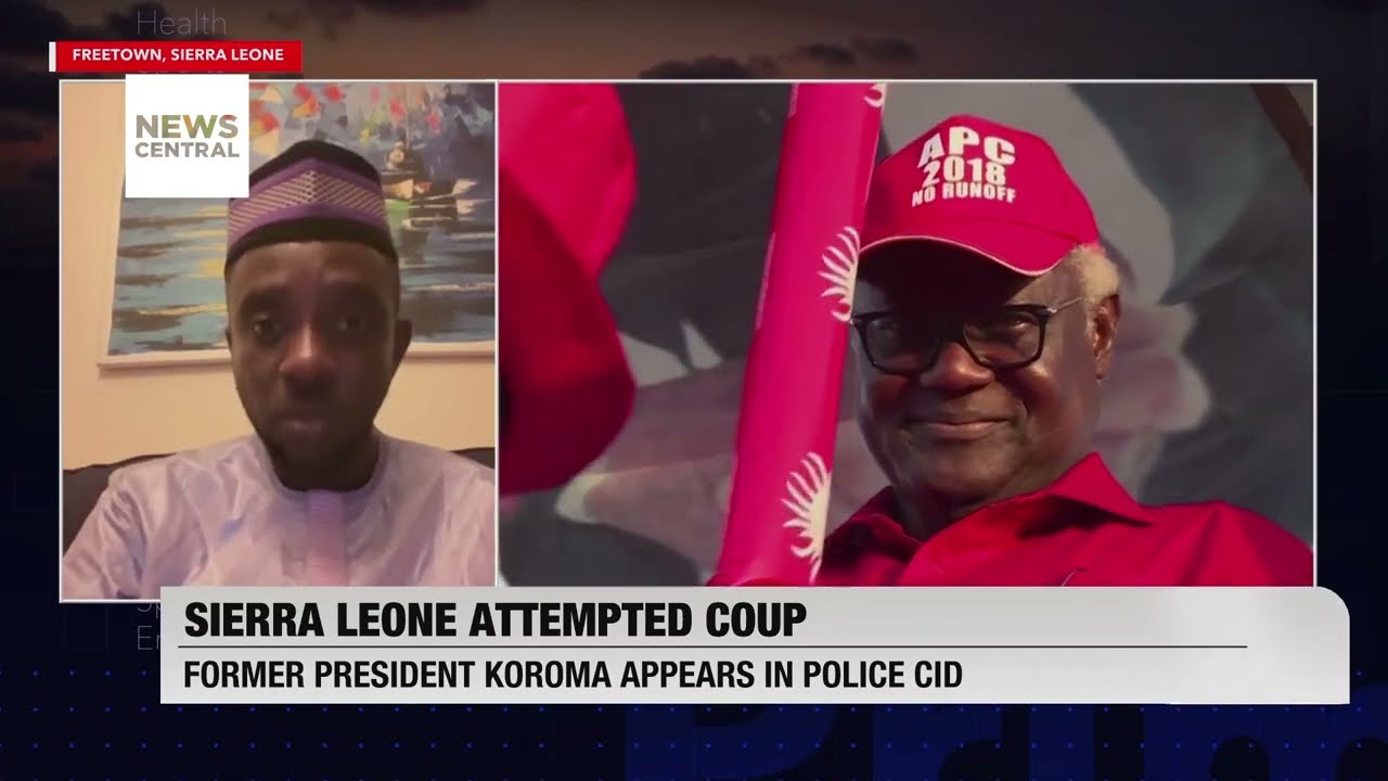 Sierra Leone Attempted Coup: Former President Ernest Koroma Meets Police CID | NC Prime | 08-12-23
