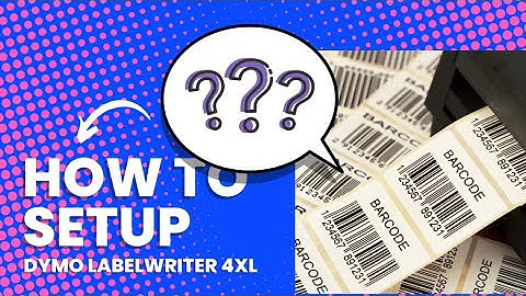 How to set up a dymo labelwriter 4XL with your Shopify store!