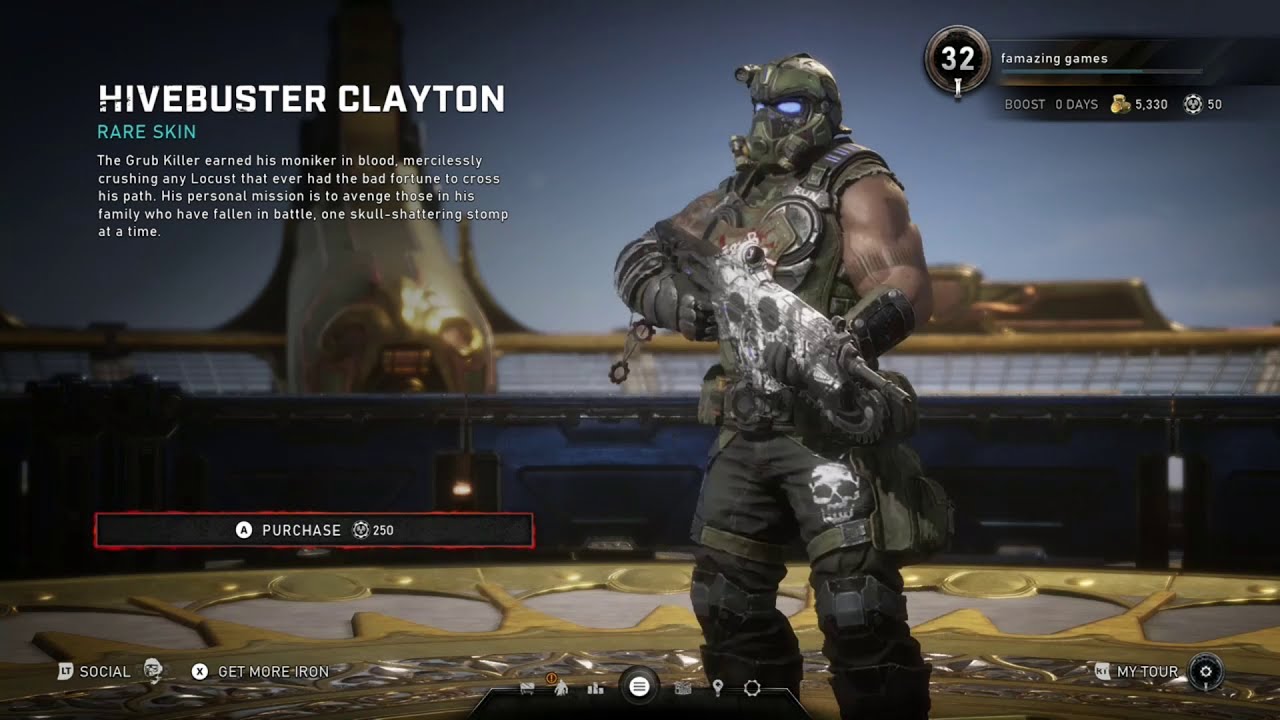 Gears 5 - New Store Items, 12/8/20. ("Hivebuster" Clayton)