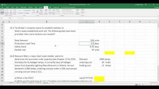 Chapter 16 Lean Operations