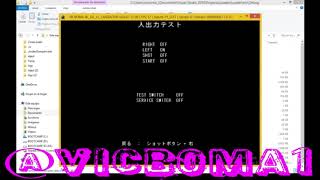 Loader Dumps Arcade Emulator - Space Invader (スペースインベーダー) Arcade NESICAxLive  Test Mode Key input P1