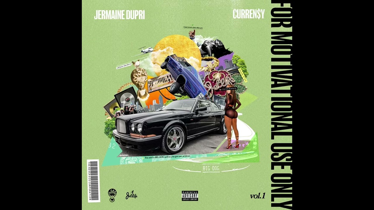 洋楽 G-RAP DRU MONEY - NEVER ENOUGH Curren$y & Jermaine Dupri - Never Enough (Official Audio) - YouTube