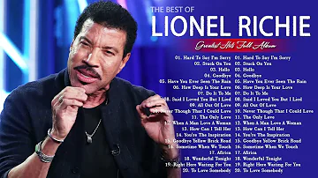 Lionel Richie Greatest Hits 2021 - Best Songs Of Lionel Richie Full Album