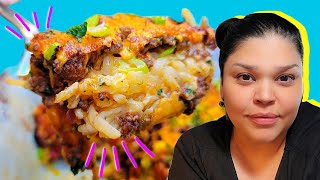 This casserole is even better the next day | Ground Beef Casserole Recipe