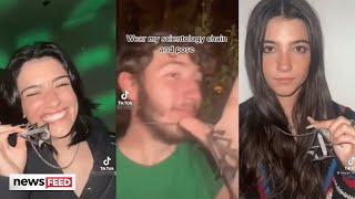 Frankie Jonas’ Scientology Necklace Stunt Gets TikTokers CANCELLED!