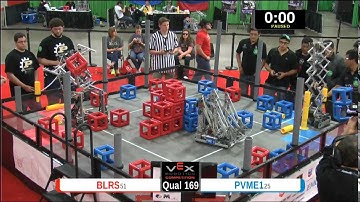 2015 VEXU Q169 - BLRS vs PVME1 - 11 to 47-Division Div-VEX U-VEX Worlds 2015