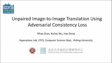 [ECCV 2020] Unpaired Image-to-Image Translation using Adversarial Consistency Loss