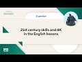21st century skills and 4K in the English lessons