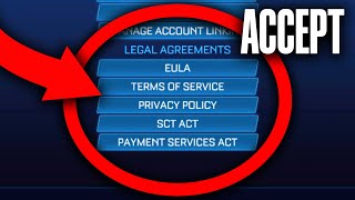 How to Accept License Agreement on Rocket League Fix License Agreement - 2025