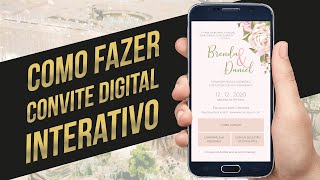 Grátis - Fazer convite online convite digital Individual