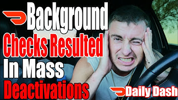 Doordash Deactivating Large Amounts of Drivers After Background Checks   Daily Dash - Money Tips