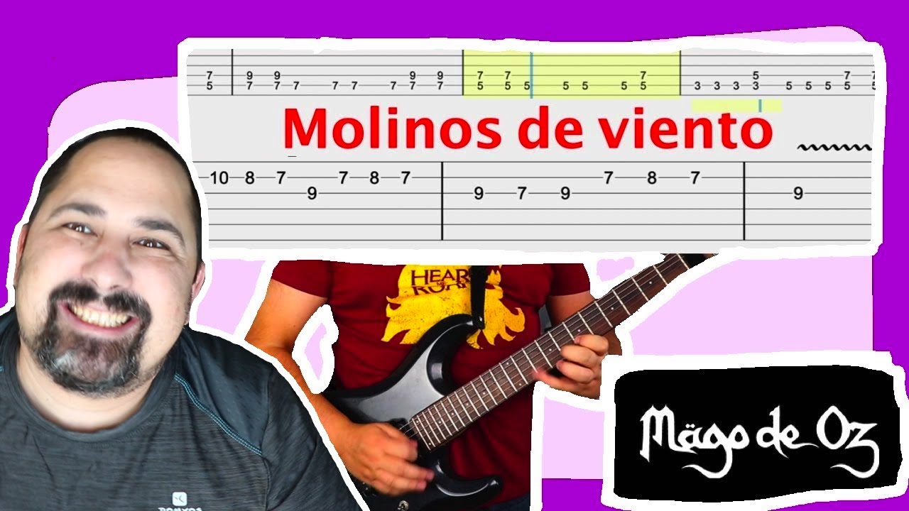 Como tocar MOLINOS DE VIENTO 🎸MÄGO DE OZ 🎸Tutorial GUITARRA YouTube Como tocar MOLINOS DE VIENTO 🎸MÄGO DE OZ 🎸Tutorial GUITARRA YouTube