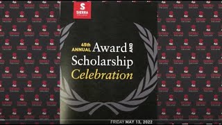 Sierra College 2022 Annual Award and Scholarship Celebration