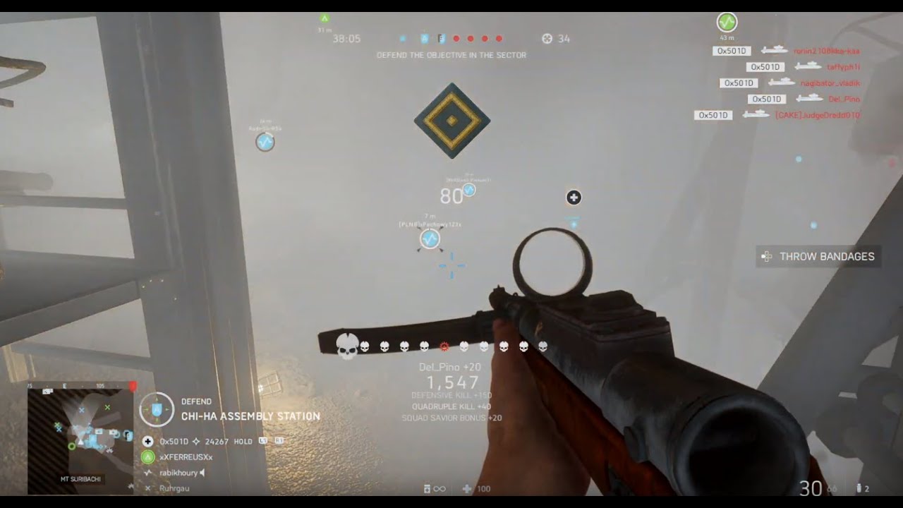 bf5::Ki-147 monster kill