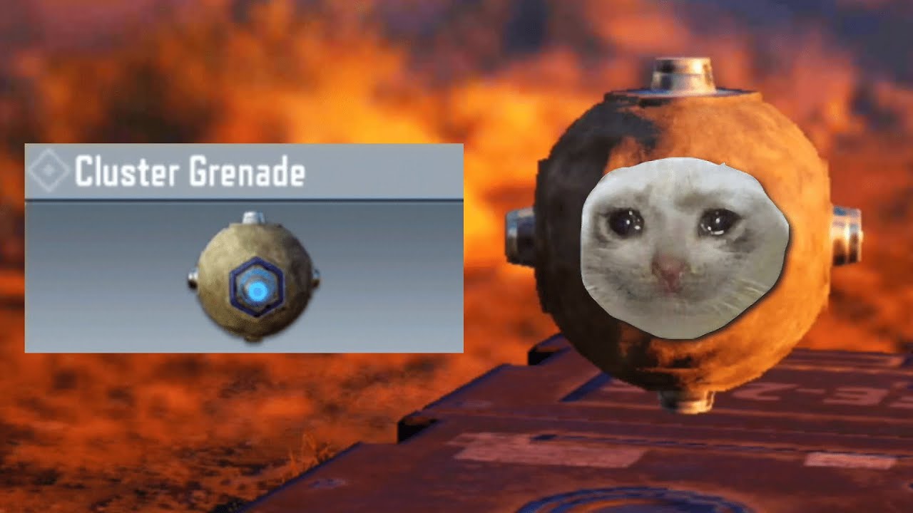 cluster grenades = toxic