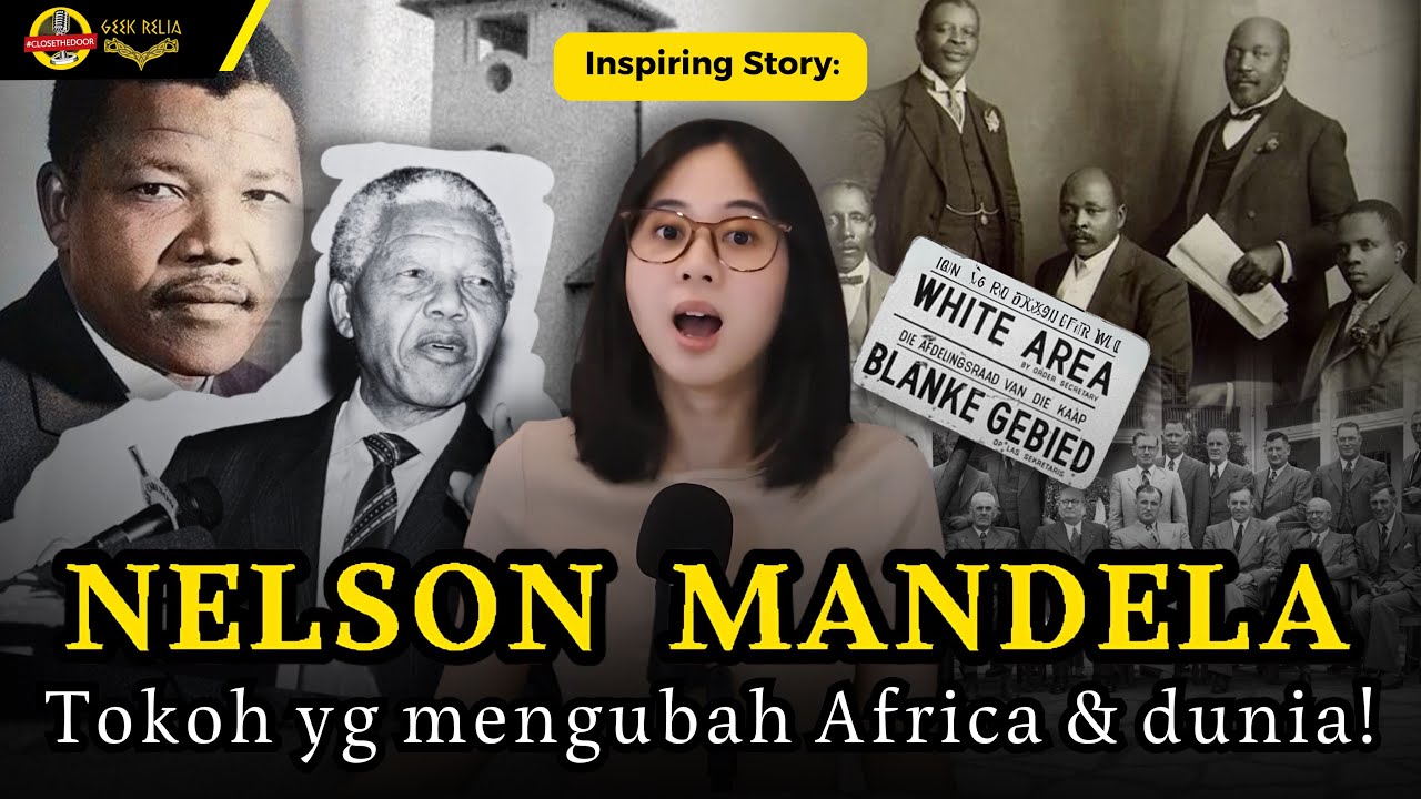 Inspiring Story: Nelson Mandela, Presiden Afrika pertama yang mengubah dunia!