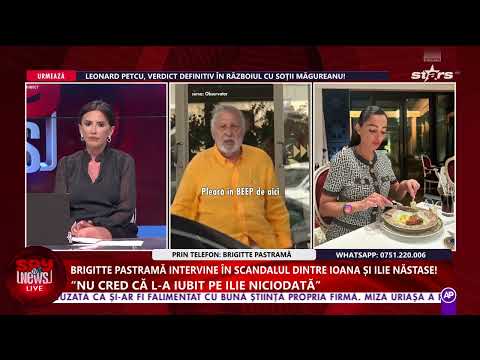 Brigitte sare la gâtul Ioanei în scandalul cu Ilie Năstase | Spynews TV Live | Antena Stars