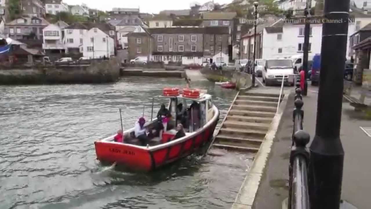 Walk around the Quay in Polruan by Fowey Cornwall