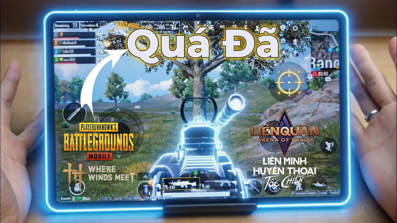 90 Phút Test game Xiaoxin Pad 12.1 2025: Hiệu năng Dimensity 6400 mạnh không?